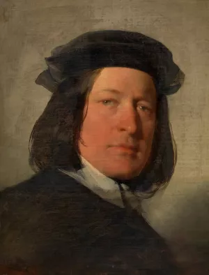 Valentin Ritter von Mack, Gutsherr in Mauer Oil painting by Friedrich Von Amerling