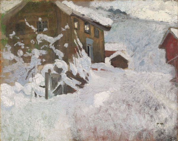 Main Product Photo of Norwegian Winter  Painting by Frits Thaulow