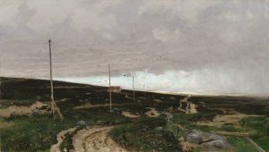 On the coast. Motif from Jaeren, Norway by Frits Thaulow Oil Painting