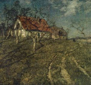 Shadows by Frits Thaulow Oil Painting