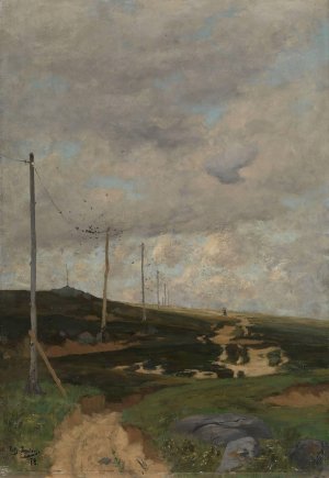 View from Jaeren by Frits Thaulow Oil Painting