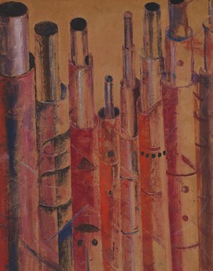 Bomen by Frits Van Den Berghe Oil Painting