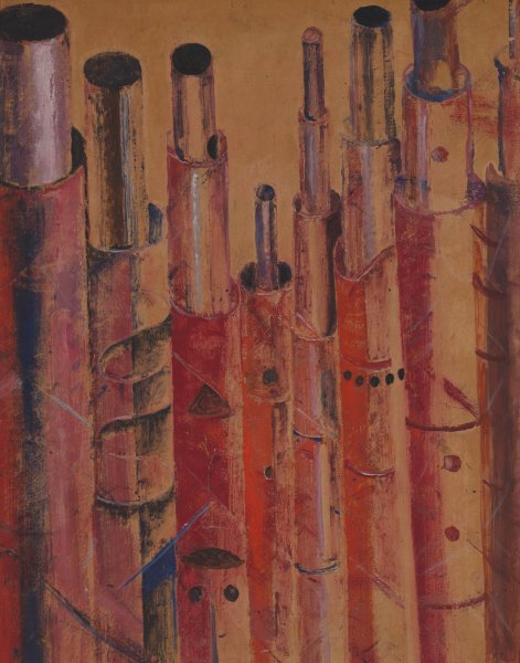 Main Product Photo of Bomen  Painting by Frits Van Den Berghe