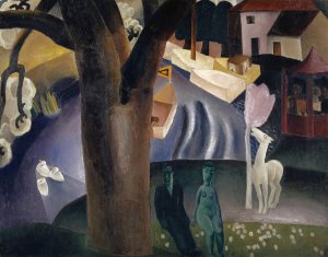 La Lys by Frits Van Den Berghe Oil Painting
