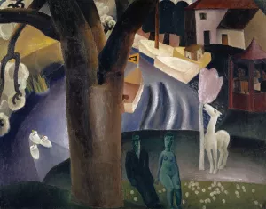 La Lys by Frits Van Den Berghe Oil Painting