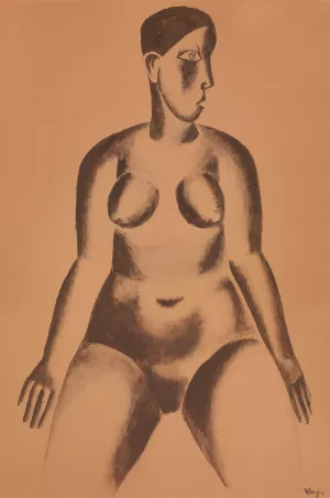 Nude by Frits Van Den Berghe Oil Painting
