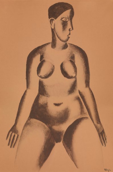 Main Product Photo of Nude Painting by Frits Van Den Berghe