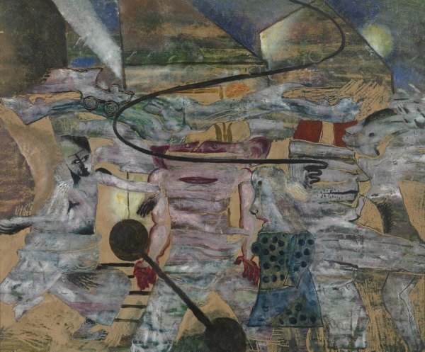 Main Product Photo of The Monster  Painting by Frits Van Den Berghe