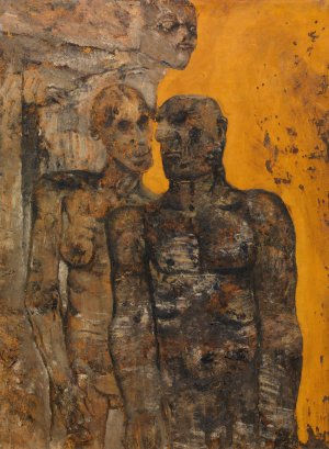 The Stone Age by Frits Van Den Berghe Oil Painting