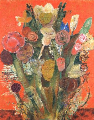 Zonderling boeket by Frits Van Den Berghe Oil Painting