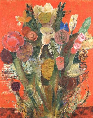 Zonderling boeket by Frits Van Den Berghe Oil Painting