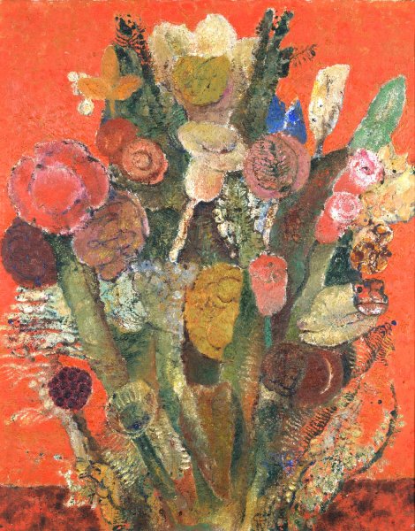 Main Product Photo of Zonderling boeket  Painting by Frits Van Den Berghe
