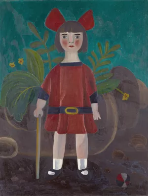 Yvonne by Fritz Baumann Oil Painting