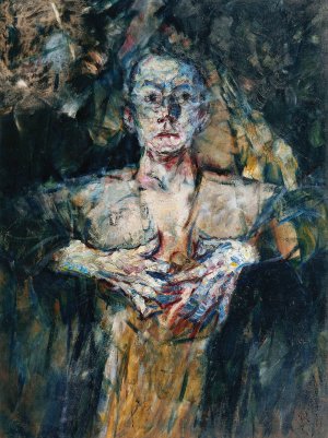 Bekenntnis by Fritz Schwarz-Waldegg Oil Painting
