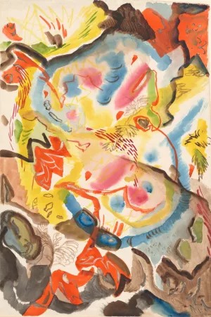 Forms by Fritz Stuckenberg Oil Painting