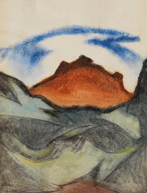 Ohne Titel by Fritz Stuckenberg Oil Painting