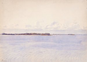 Ved Fyns Hoved by Fritz Syberg Oil Painting