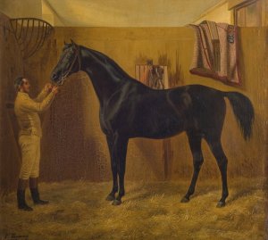 Black Comet by Fritz Thomsen Oil Painting