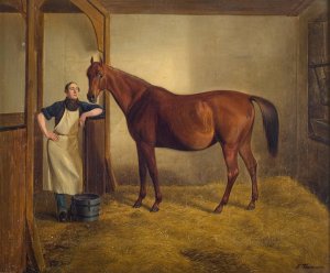 Queen of Saba by Fritz Thomsen Oil Painting