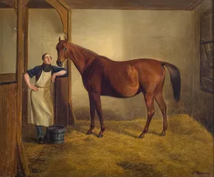 Queen of Saba Oil painting by Fritz Thomsen