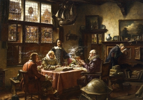 Main Product Photo of The Next Voyage Painting by Fritz Wagner