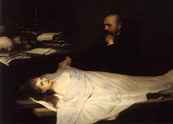 Main Product Photo of Der Anatom Painting by Gabriel Cornelius Von Max