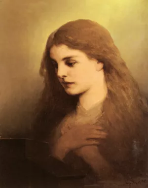 In Love Oil painting by Gabriel Cornelius Von Max