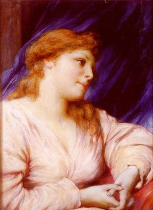 Yearning by Gabriel Cornelius Von Max Oil Painting