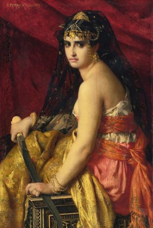 Judith by Gabriel Ferrier Oil Painting