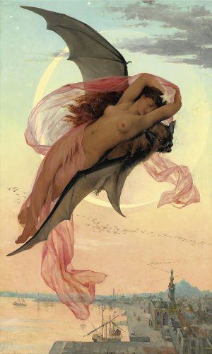 Moonlit Dreams by Gabriel Ferrier Oil Painting