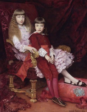 Princess Marguerite d'Orleans by Gabriel Ferrier Oil Painting