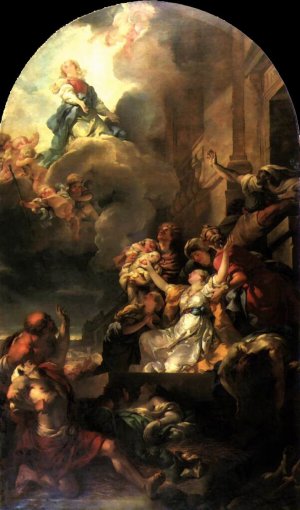 The Miracle of The Fervent by Gabriel Francois Doyen Oil Painting