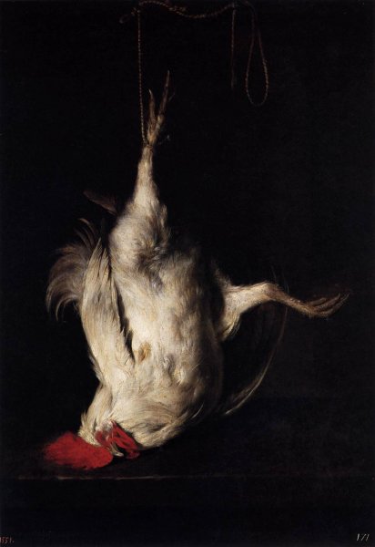 Main Product Photo of Dead Cock Painting by Gabriel Metsu