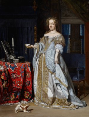 Lucia Wijbrants by Gabriel Metsu Oil Painting
