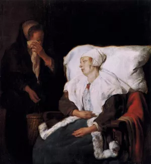 The Sick Girl by Gabriel Metsu - Oil Painting Reproduction