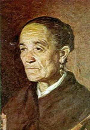 Retrato de Mujer painting by Gabriel Puig Roda