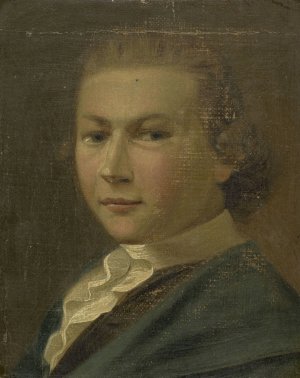 Zelfportret van Gabriel van Rooyen by Gabriel Van Rooyen Oil Painting