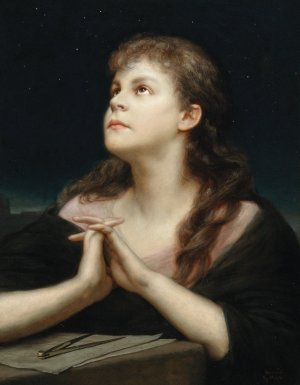 Urania by Gabriel Von Max Oil Painting