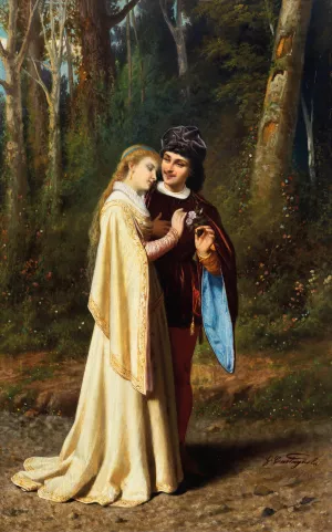 Seduction by Gabriele Castagnola Oil Painting