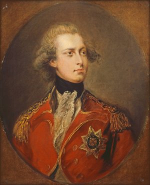 George IV as Prince of Wales by Gainsborough Dupont Oil Painting