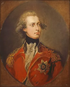 George IV as Prince of Wales by Gainsborough Dupont Oil Painting