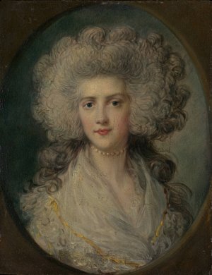 Mrs. John Puget by Gainsborough Dupont Oil Painting