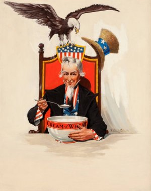 Building a Nation by Galen J. Perrett Oil Painting