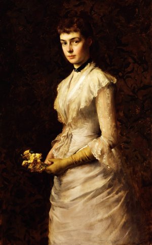 Helen Lothrop Prall by Gari Melchers Oil Painting