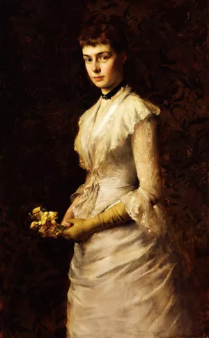 Helen Lothrop Prall by Gari Melchers Oil Painting