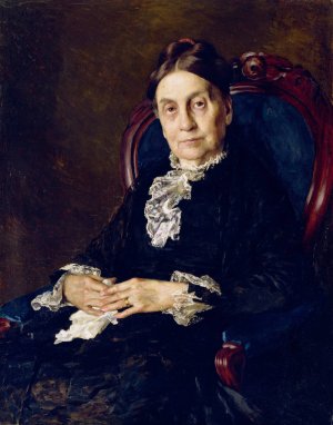 Mrs. Samuel Mountfort Pitts by Gari Melchers Oil Painting