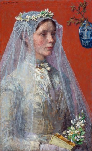 The Bride by Gari Melchers Oil Painting