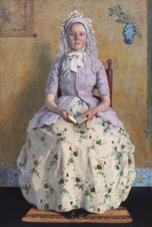 The Communicant by Gari Melchers Oil Painting