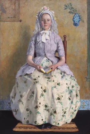 The Communicant by Gari Melchers Oil Painting