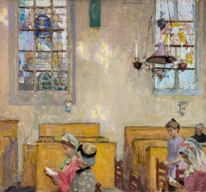 Vespers by Gari Melchers Oil Painting